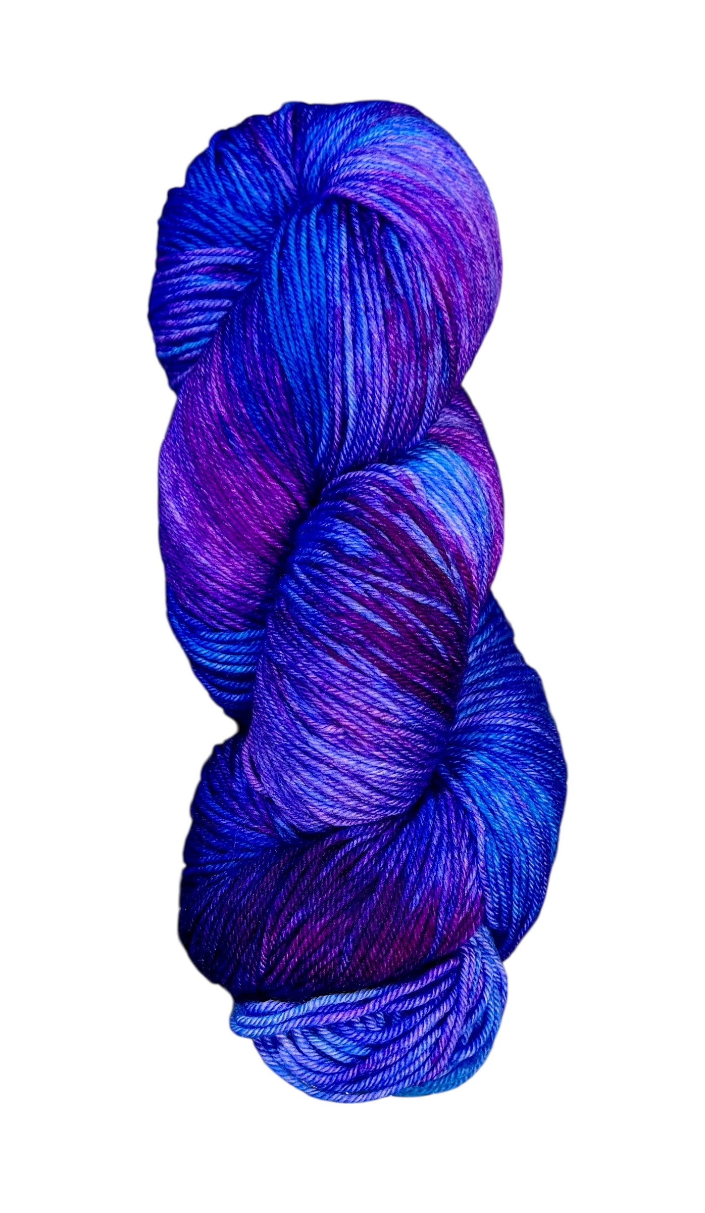 Hand Dyed Variegated Fingering Weight Merino Wool Yarn