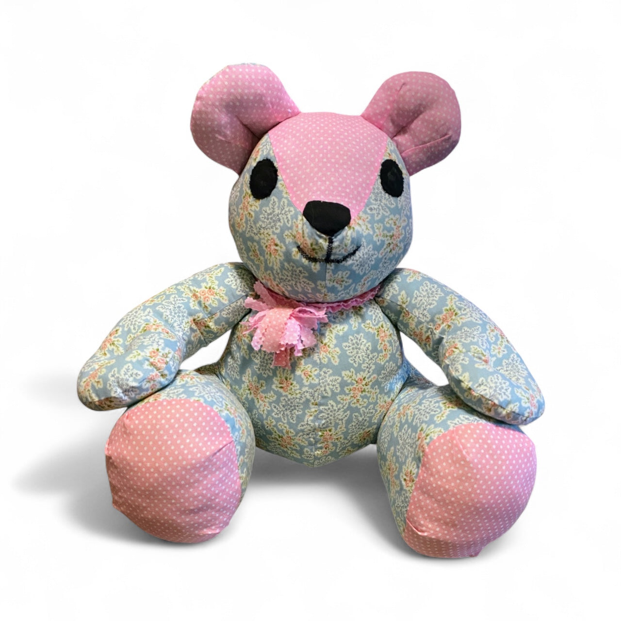 STUFFIES-HANDMADE TEDDY BEAR
